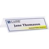 C-Line Products Name Tents w/Holder, Inkjet/Laser, Plastic, 8-1/2"x11", 25/BX, CL PK CLI87597